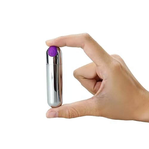 Mini Bullet Vibrator for Women, Quiet Yet Powerful, Personal Pleasure Waterproof Sex Toy with 10 Vibration Patterns