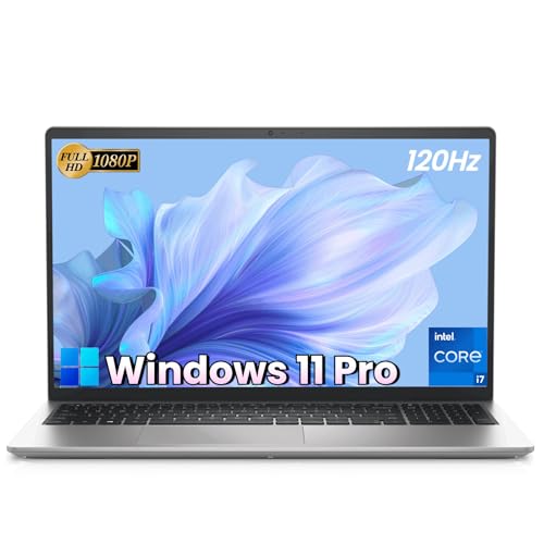 Image of Dell Inspiron 15 Laptop for Business - Windows 11 Pro - 15.6 inch FHD 120Hz IPS Anti-Glare Display - Intel Core i7-1355U - 32 GB RAM | 2 TB SSD - Backlit Keyboard - FHD Webcam - Wi-Fi 6 | Bluetooth