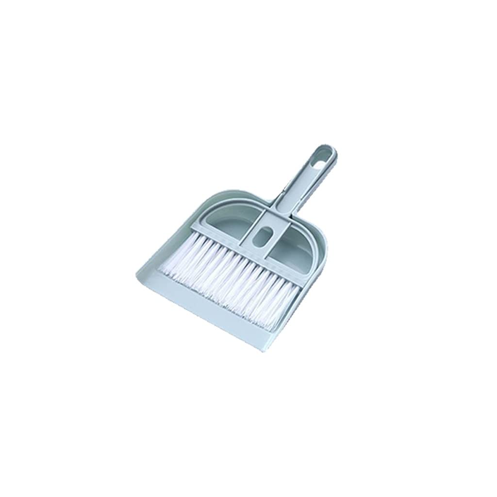 Mini deprocs de balai de bureau RJJ bleu, brosse de lit pour éliminer poussière et miettes