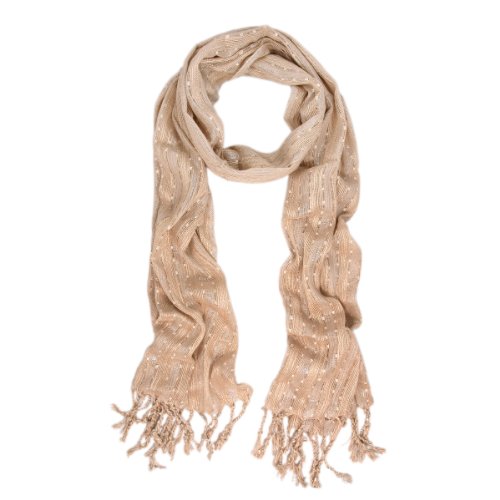 Unique Multi Color Trendy Glitter Scarf