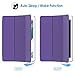 JETech Case for iPad Pro 12.9 Inch (1st and 2nd Generation, 2015 and 2017 Model), Auto Wake/Sleep (Purple)