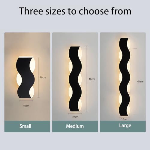 Lámpara de pared LED regulable de 48cm en color blanco con mando a distancia 6