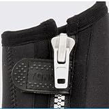 Neoprene Diving Boots 5mm Thick Sole Wetsuit Booties with Non-Slip Rubber Soles for River Tracing, Wading & Water Rescue – Unisex（Black）（7(39)）