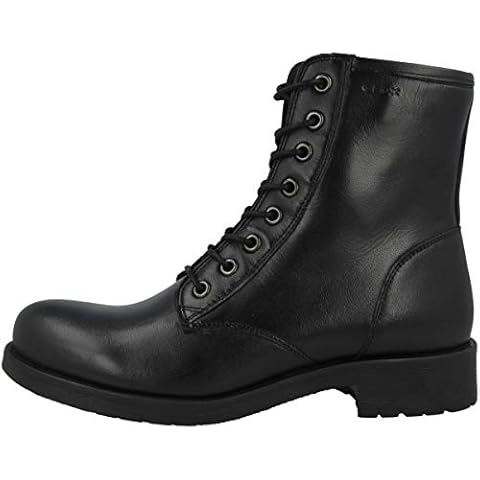Geox Women's D Rawelle Ankle Boots in Black Cover