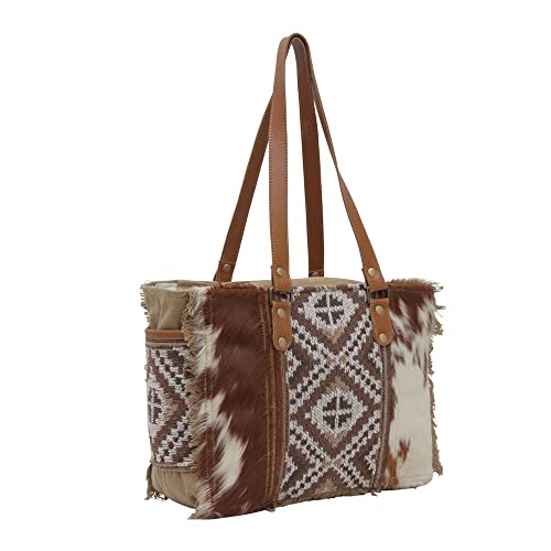 Bolso Tote de Lona Western para Mujer miniatura 3