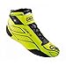 OMP ONE-S 2020 Model Driving Shoes FIA8856-2018 - Size 39 - Fluorescent Yellow, Black (IC/82209939)