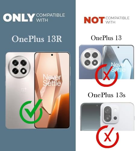 Image of Jkobi Shockproof Crystal-Clear Back Cover for OnePlus 13R 5G (Magsafe Wireless Support | Drop & Camera Protection | Hard Polycarbonate)