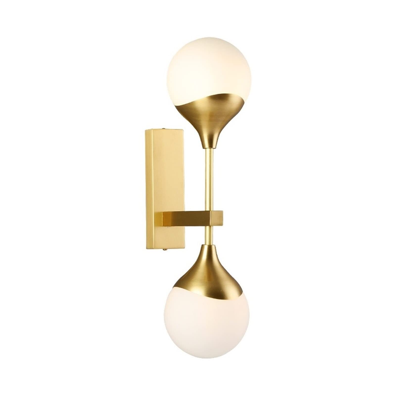 HPTHLY Wall Mounted Light Brass Wall Sconce Room Art Decor Creative Fixtures Lighting Indoor Lighting Lamp Wall Mounted For Home And Hotel E14 Edison Luminai(2Lights)