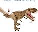 Mattel Jurassic World Epic Roarin’ Tyrannosaurus T Rex Large Action Figure, Primal Attack Feature & Sound, Realistic Shaking