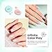 Beetles Pastel Gel Polish Set - Afternoon Desserts Collection, 6 Colors Pastel Purple Yellow Blue Pink Trendy Colors Uv LED Lamp Salon DIY at Home Nails Gifts for Women Easter Nails