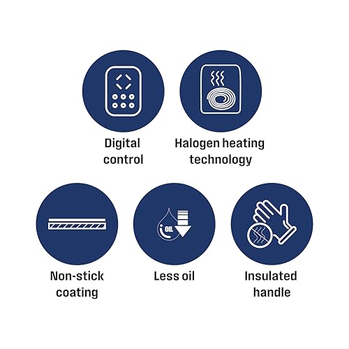 Westinghouse Simple Life 4.5L 1200W Digital Air Fryer | 60-200°C Temp Control, 0-60 Mins Timer, Powerful Halogen Heating| Non-Stick, 10-In-1... - Image 6