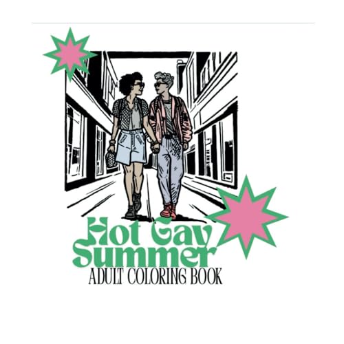 Hot Gay Summer Coloring Book