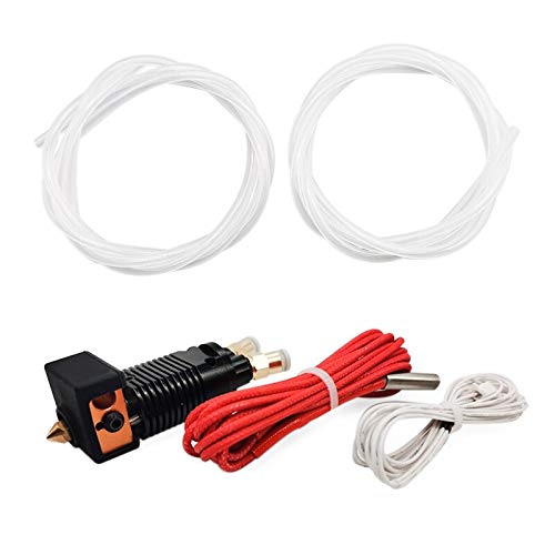 Lysee 3D Printer Parts & Accessories - HOT-12V 3D Printing Upgrade Module Dual-in and One-Out Print Head for CR-10 3D Printer - (Color: Black)