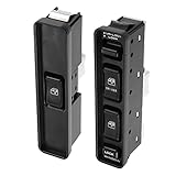 X AUTOHAUX 1 Set 37990-60A00 37995-60A00 Car Master Power Window Switch for Suzuki Sidekick JLX, JX 1.6L L4 - Gas 1990