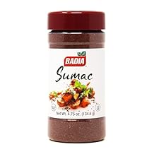 Badia Sumac Spice, 4.75 oz - Ground Sumac Seasoning, Tangy Citrus, Authentic Flavor, Gluten Free, Kosher