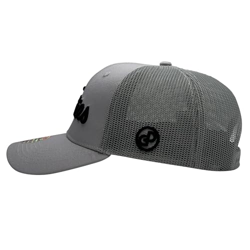 Image of GP POWER GOLF Original Titties Mesh Hat - White Trucker Cap with Adjustable Strapback