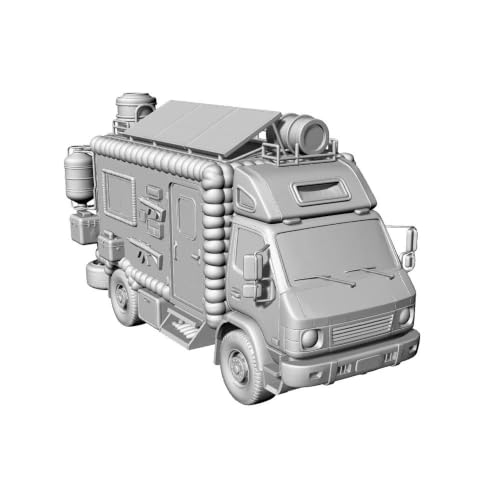 MRY-SFW 1/200 PostApocalyptic Survival RV Gioco da tavolo in miniatura