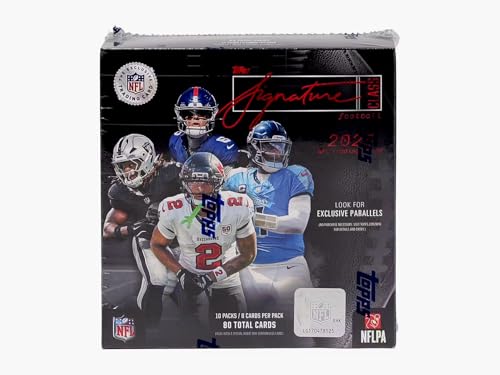 2025 Topps Signature Class Football MEGA box (10 pks/bx)