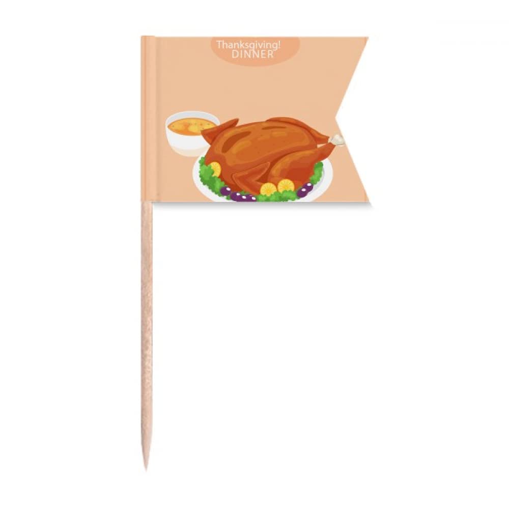 Gâteau de fête Turquie schéma plaque fromage cure-dent Thanksgiving