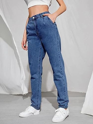 Image of KOTTY Mid Rise Regular Fit Jeans - Tailored Straight Leg Look for Women