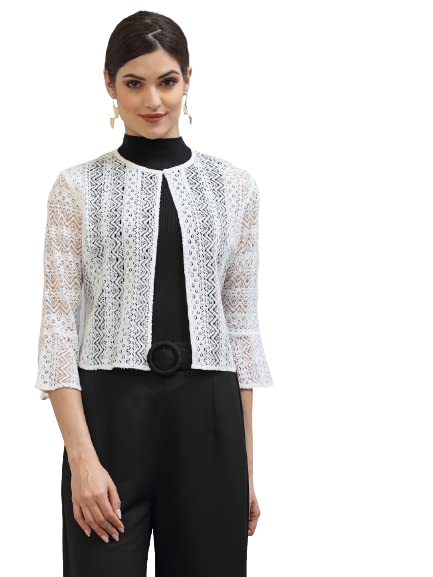 Image of Style Quotient Women Grey Shrug