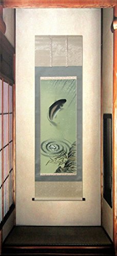 日本画　瀑布　掛軸 日本画 瀑布 掛軸 Yahoo!オークション -「瀑布」(掛軸) (書)の