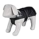 TRIXIE wasserabweisender Hundemantel Mantel Paris, XS: 30 cm, schwarz - 30500