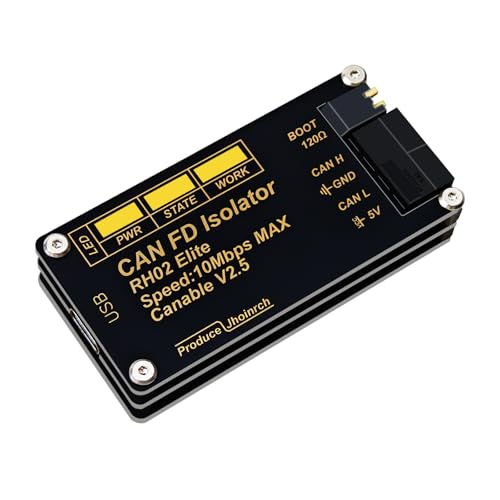 Solution USB vers CAN FD isolée évitez les surtensions CANable V2.5