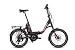 Bicicleta eléctrica plegable de Chrisson, 20 pulgadas, color negro, con motor central...