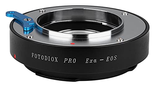 Image of Fotodiox PRO Lens Adapter Compatible with Exakta (Inner Bayonet) Lenses on Canon EOS EF /EF-S Cameras