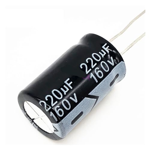 Condensateur electrolytique 220UF 160v composant electronique T34 aluminium