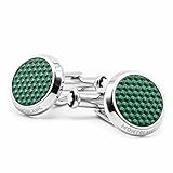Montblanc Boutons de manchette Cufflinks MST Green 129831 marque, Taille unique, Métaux non précieux, Il ne s'agit pas d'une pierre précieuse