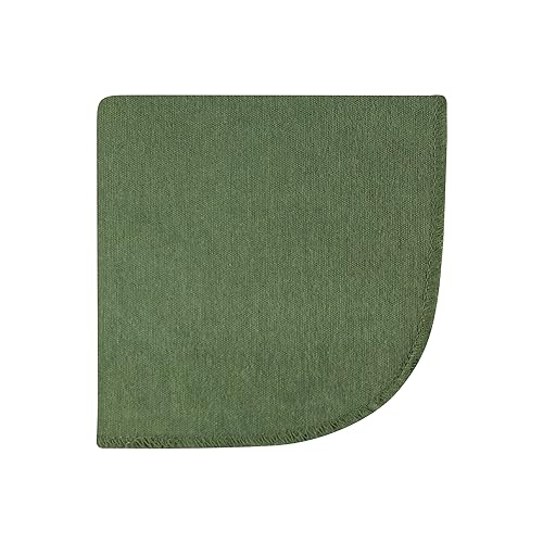 Image of Hudson Baby Unisex Baby Flannel Cotton Poly Washcloths, Wild Forest 10-Pack, One Size