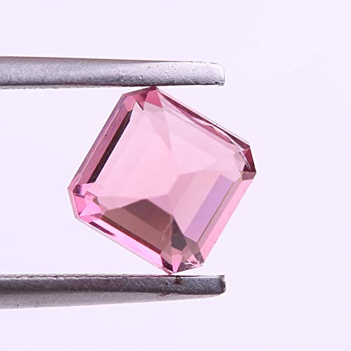 Tourmaline rose naturelle émeraude 2,05 CT taille parfaite - 6