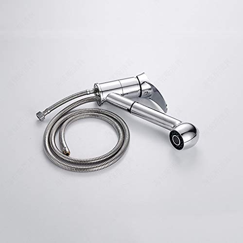 Robinet d'évier de lavabo extensible mitigeur de salle de bains - 4