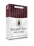 SOUTHERN TIPPS BOLD RED Herbal Cigarettes Pack (20 Sticks)| Tobacco & Nicotine-Free |BOLD Flavor, Smooth Satisfying Alternative | Premium Herbal Blend for Realistic Smoking Experience | Pack of 1