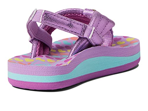Image of REEF Girls Toddler /Little Kid Ahi Beach Flip Flop, Soft Cushion Footbed, Water Friendly