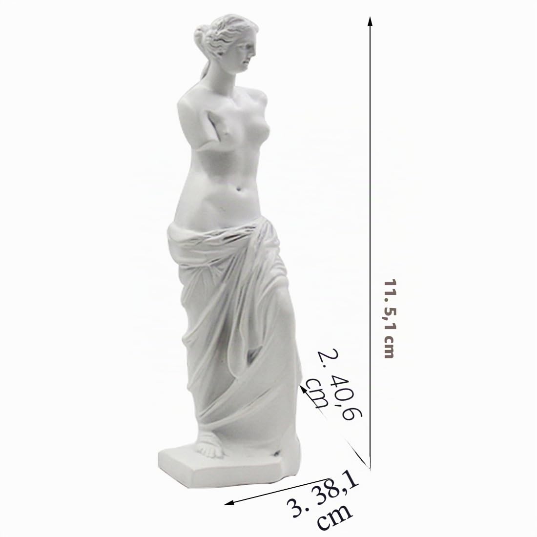 Statua di Venus de Milo, mitologia greca romana, dea afrodite, ottima decorazione per la casa o l'ufficio