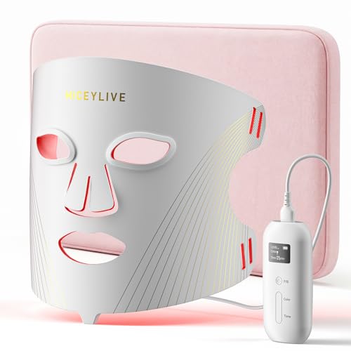 MICEYLIVE FDA-Cleared LED Light Therapy Face Mask