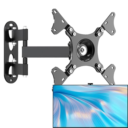 Fully Movable TV Monitor Joint Arm, TV Wall Holder | LED-LCD Monitor Wall Bracket - Mobble, Adjustable, Movable Monitor Wall Holder for Most LED LCD TVs