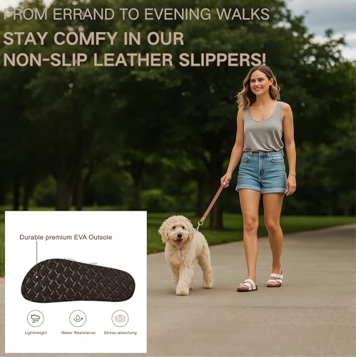 CozyNest Glow Adjustable Slide Sandals for Women and Men Cork Footed Arch Supported for Summer Indoor and Outdoor4