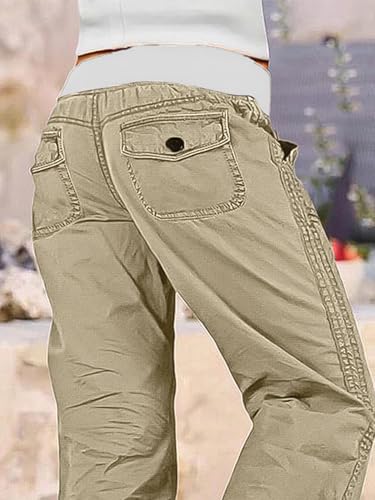 Image of Flamingals Straight Leg Drawstring Pants for Women
