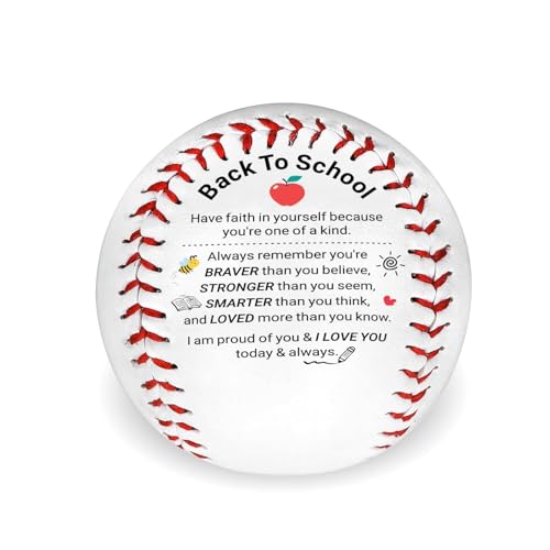 Last Day of School Gifts for Boys Baseball Gifts for Boys 8-12 Back to School First Day of School Supplies for Kids Teens Students Inspirational Baseball Stuff Homerun Gifts for Son from Mom Dad