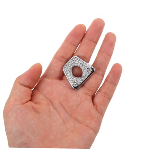 Cubierta para cerradura de pestillo de puerta decorativa automotriz universal 4