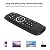 Air Remote Mouse, 2.4G Voice Air Fly Mouse for Bluetooth 5.0 Backlight for Android TV Box Control G7BTS Computer Supplies, Plug and Play for Smart Phones Laptops Smart TVs