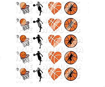 Deportes Baloncesto Diseño 102 Nail Art Designs Calcomanías