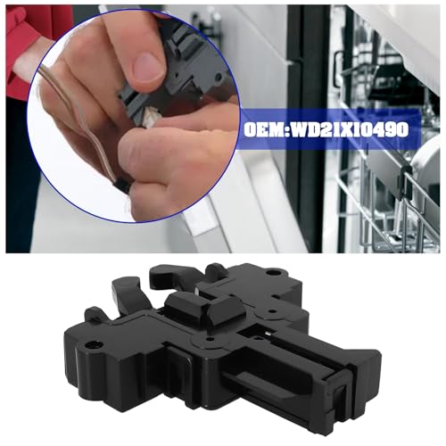 Create idea 1 x Geschirrspüler-Türriegel Ersatzteil WD21X10490 2997693 kompatibel mit GE CDT725SSF2SS CDT725SSF4SS CDT725SSF6SS CDT725SSF7SS Geschirrspüler