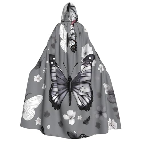 Cape de déguisement papillon bleu sarcelle pour costume de magicien
