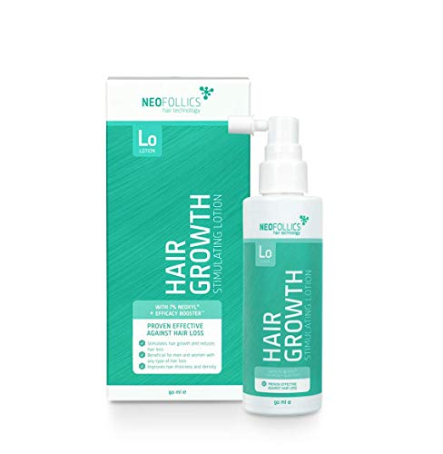 Loción Capilar Neofollics Estimulante para el Crecimiento del Pelo - Con Acción Anticaída y Fortalecedora - Contiene 7% de Neoxyl - 90 ml Cover