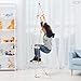 ISOP Swing Set Rope Ladder for Kids and Adults 10 ft (3m) - Treehouse Ladder for Children - Exercise Climbing Equipment - Kids Wooden Ladders Indoor - Obstacle for Playground - Climbing Adventure Toy